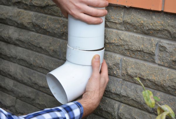 Drainage Downspout Repair in Michigan City