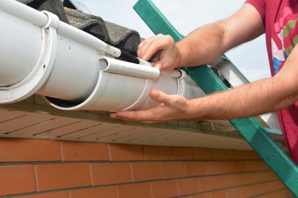 Large Gutter Repair in Michigan City