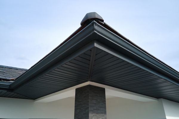 Steel Rain Gutter Installation in Michigan City