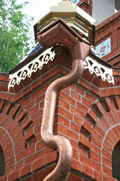 Church Downspout Installation in Michigan City