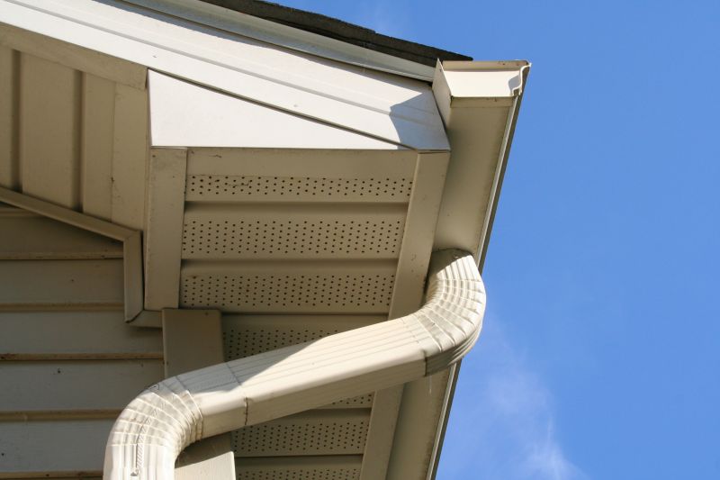 Metal Downspout Installation